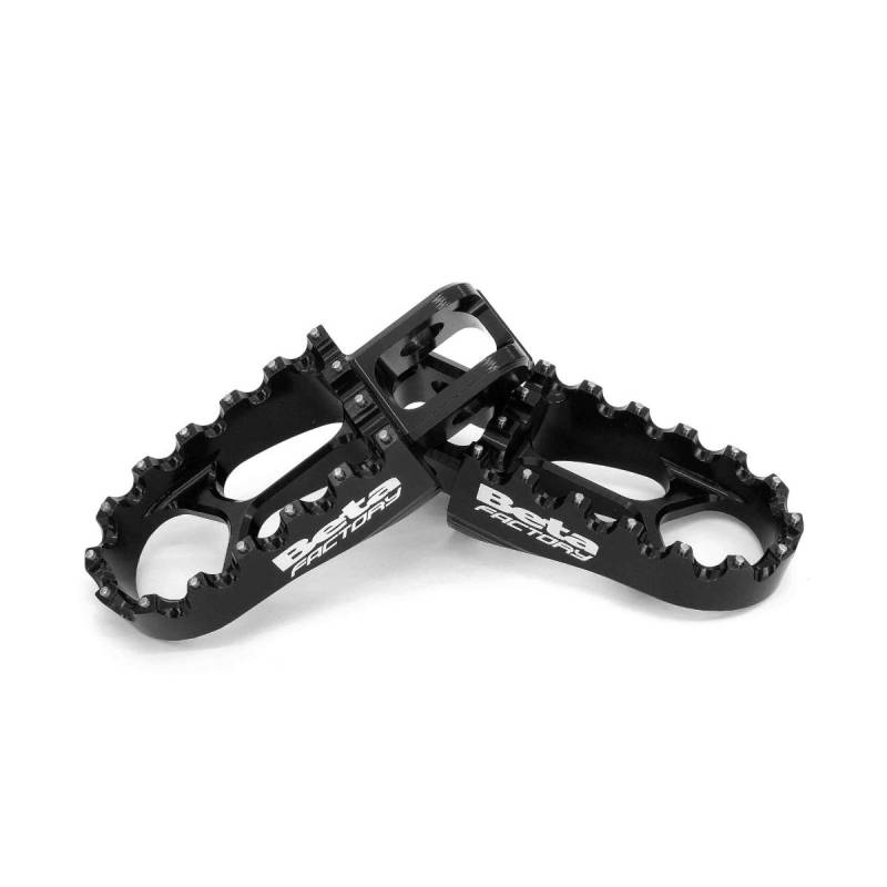 REPOSE-PIEDS - KIT BLACK BETA KIT REPOSE-PIEDS CNC ANODISE NOIR BETA RR 2T/4T (2020-2022) origine BETA -DISPO