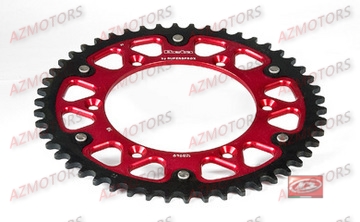 COURONNE Z.48 RR-Anodise- COURONNE Z.48 RR 2T -ROUGE-031420200000 origine BETA 