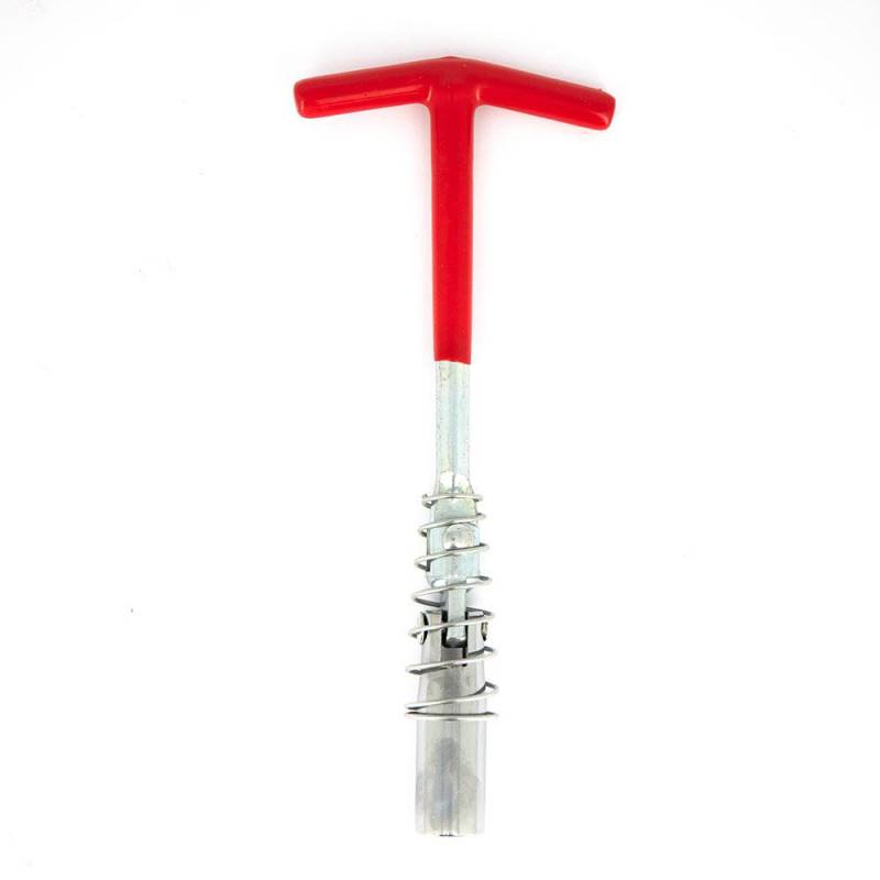 Clé à bougie chromée - 18mm Clé à bougie chromée - 18mm origine AZMOTORS -DISPO