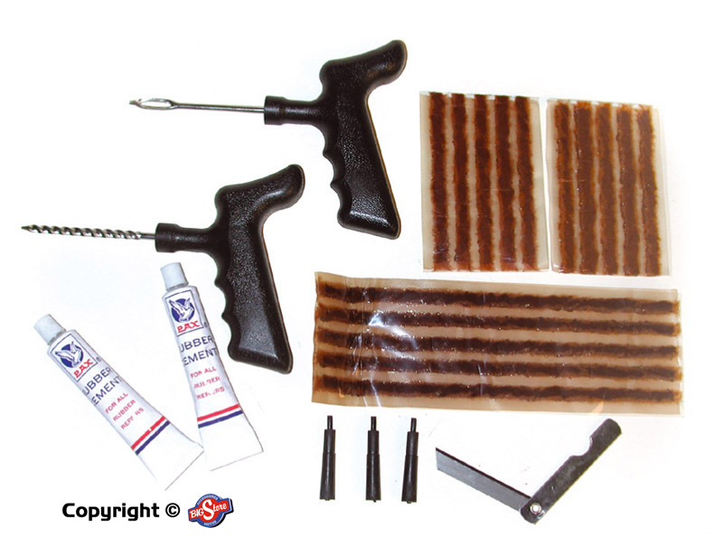 KIT REPARATION TUBELESS
 KIT REPARATION TUBELESS
 origine AZMOTORS 