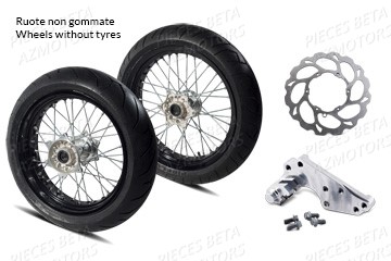 KIT SUPER MOTARD RR 4T/2T MY 13/19 031460098297 - KIT SUPER MOTARD RR 4T/2T MY13/19 (Vendu sans Pneu) origine BETA 