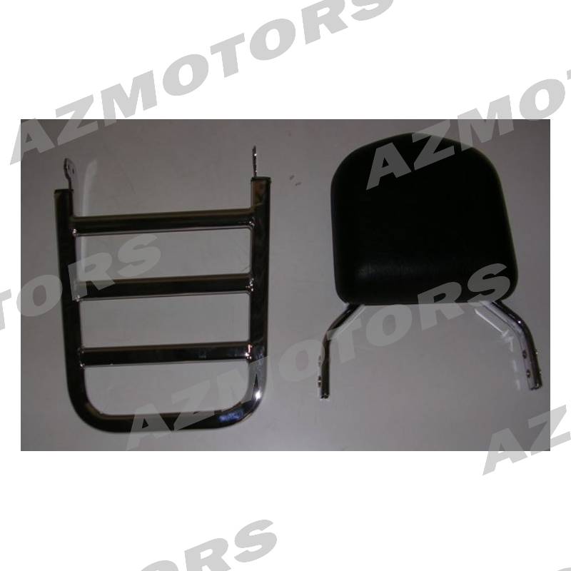 ACCESSOIRE SISSYBAR PORTE PAQUET 125/250 DAYSTAR SISSY-BAR + PORTE-PAQUET du DAYSTAR origine DAELIM -DISPO
