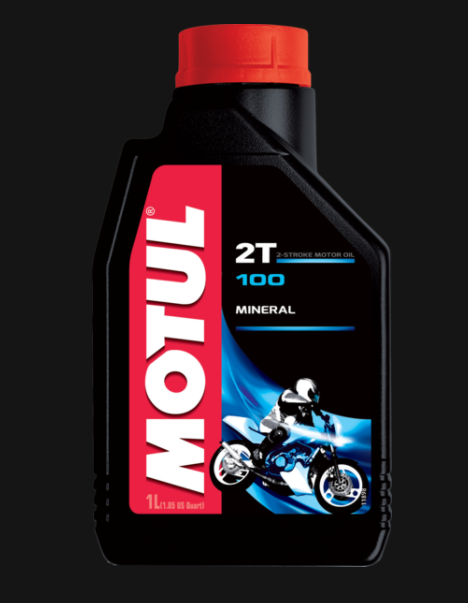 104024-MOTUL Huile 100 MINERAL -2T- 1L