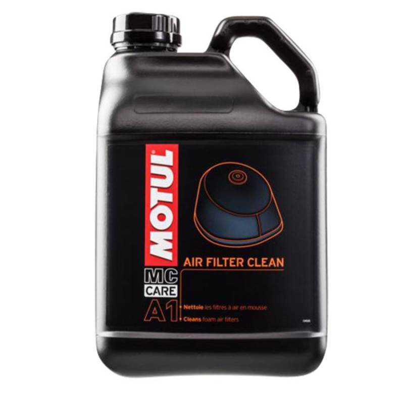 NETTOYANT FILTRE A AIR MOTUL A1 AIR FILTER CLEAN (5L) 102985 - NETTOYANT FILTRE A AIR MOTUL A1 AIR CLEAN (5L) origine MOTUL 