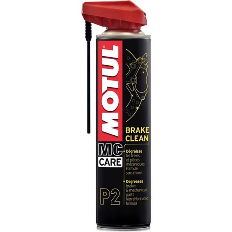 NETTOYANT FREIN MOTUL P2 BRAKE CLEAN AEROSOL (400ML) Nettoyant pare-brise origine MOTUL 