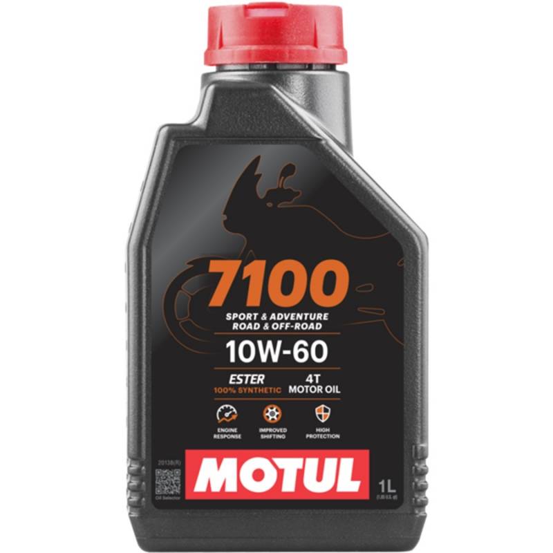 HUILE MOTEUR 4T MOTUL 7100 10W60 (1L) HUILE MOTEUR 4T MOTUL 7100 10W60 (1L) origine MOTUL 