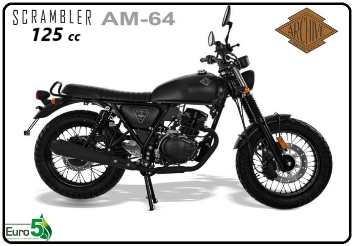 PIECE SCRAMBLER 125cc AM64 ARCHIVE EURO5 PIECE ARCHIVE MOTORCYCLE SCRAMBLER AM-64 125cc EURO 5 origine ARCHIVE -DISPO