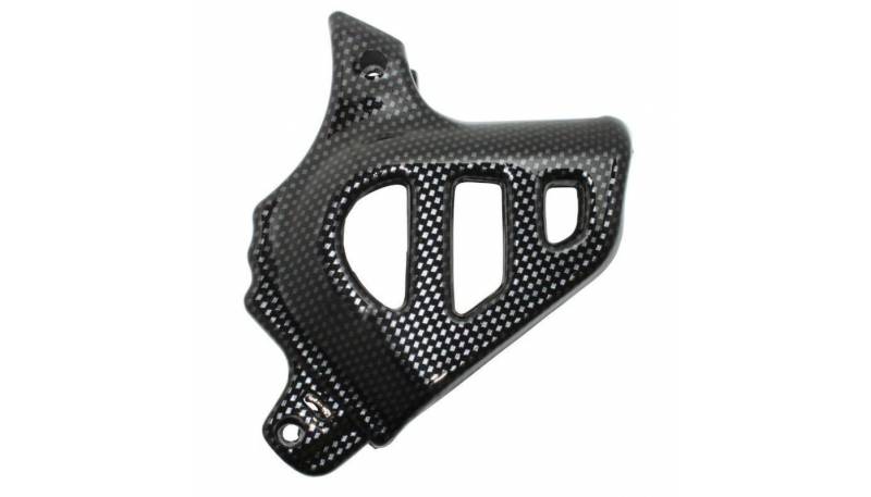 CACHE PIGNON 50 A BOITE ADAPTABLE  BETA RR 50 - CARBONE - CACHE PIGNON 50 A BOITE ADAPTABLE MINARELLI 50 AM6/MBK 50 X-POWER, X-LIMIT/YAMAHA 50 TZR, DTR/PEUGEOT 50 XPS, XR6/RIEJU 50 RS1, SMX/BETA 50 RR/APRILIA 50 RS -REPLAY CARBONE- origine BETA 