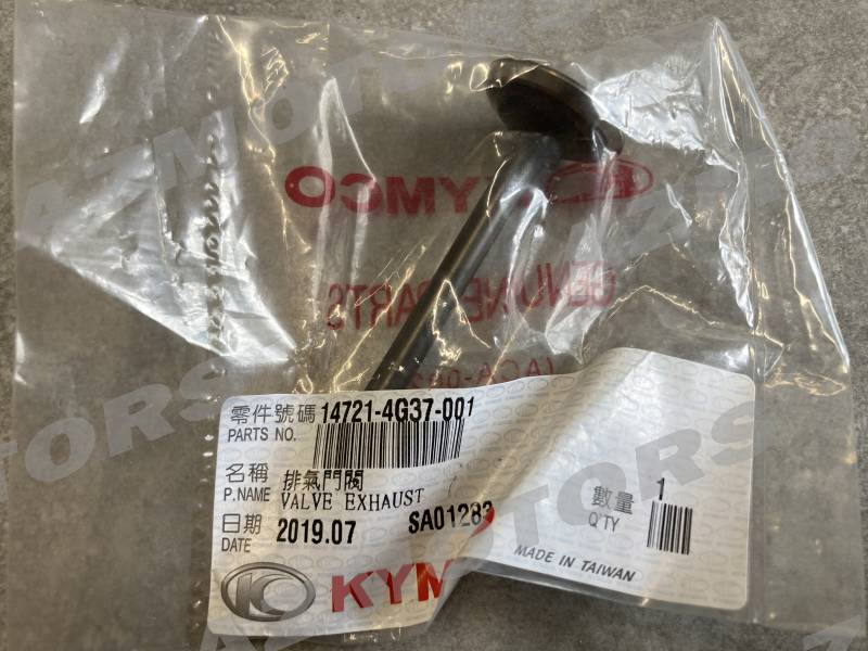 SOUPAPE D ECHAPPEMENT (DIA 25 L92MM) KYMCO  origine kymco -DISPO