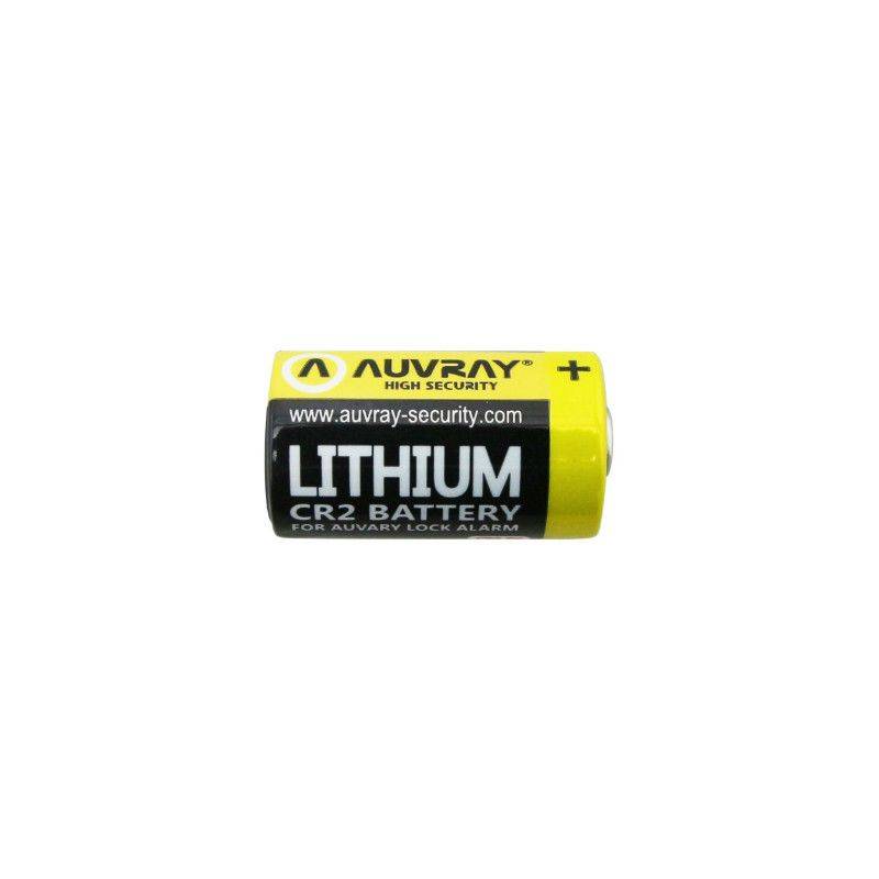 PILE ANTIVOL AUVRAY CR2 3V LITHIUM PILE ANTIVOL AUVRAY CR2 3V LITHIUM origine AZMOTORS -DISPO