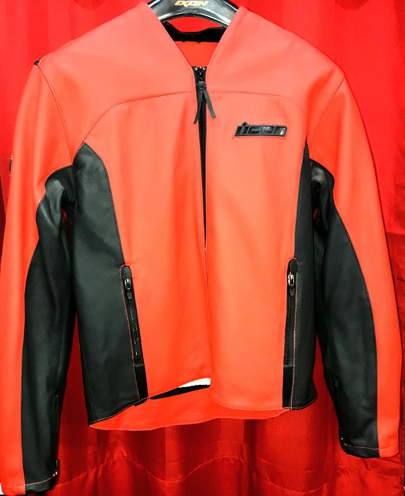 BLOUSON ICON HOMME CUIR ROUGE ET NOIR T.XL
info
BLOUSON ICON HOMME CUIR ROUGE ET NOIR T.XL