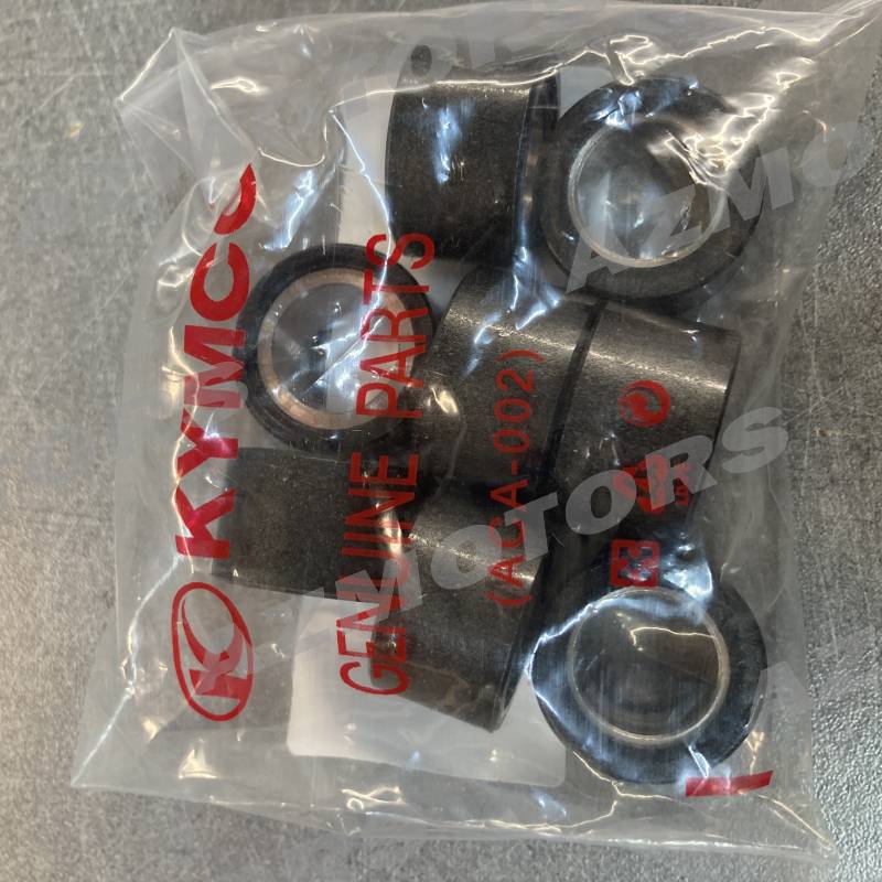 JEU DE GALETS DE VARIATEUR 25X14,9 17GR KYMCO  origine kymco -DISPO