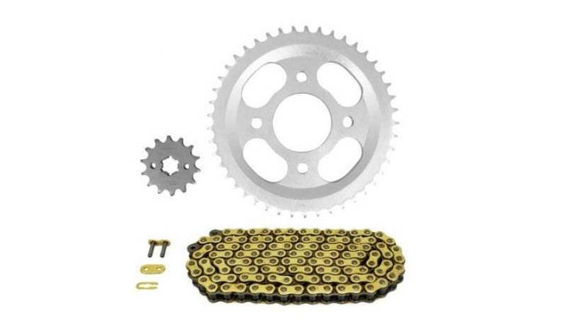 50.RR/SUPERMOTARD`05/12 12X50 FE420SRG * (4 trous) (Qualité.de.chaîne correspondant.à.l`origine) CHAINE.420.SUPER.RENFORCEE avec Attache Rapide. 50.RR/SUPERMOTARD