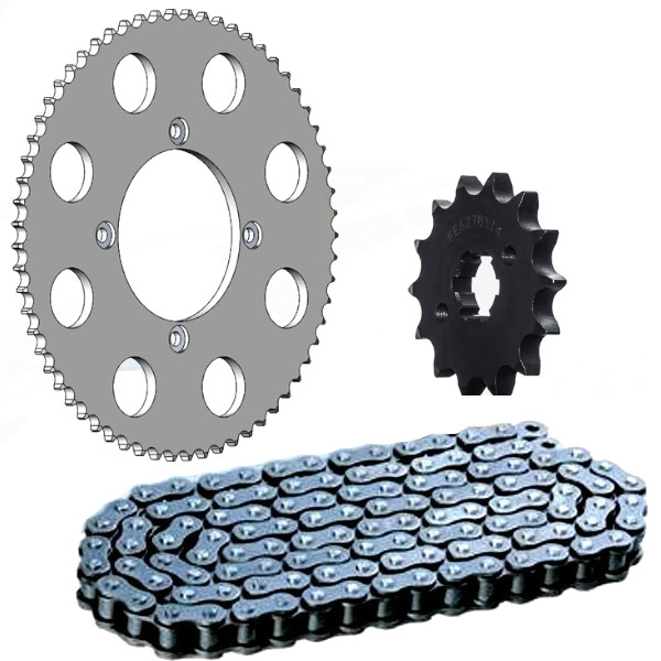 KIT CHAINE ALU RR 125 4T (ADAPTABLE) 14X63/428MXZ (QUALITE ULTRA.RENFORCEE) KIT CHAINE ALU RR 125 4T (ADAPTABLE) 14X63/428MXZ (QUALITE ULTRA.RENFORCEE)avec Attache Rapide. origine BETA 