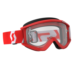 LUNETTE SCOTT RECOIL NEW CLEAR ROUGE/BLANC LUNETTE SCOTT RECOIL NEW CLEAR ROUGE/BLANC origine ATV 