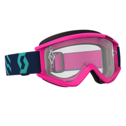 LUNETTE SCOTT RECOIL NEW CLEAR BLEU/ROSE LUNETTE SCOTT RECOIL NEW CLEAR BLEU/ROSE origine ATV 