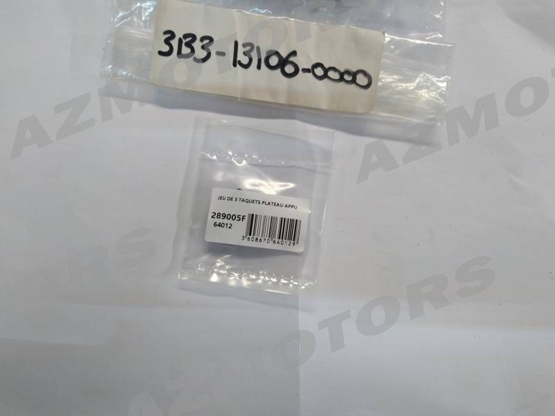 LOT DE 3 GUIDES ORCAL SCOOTER 50 12P ORCAL  origine  -DISPO