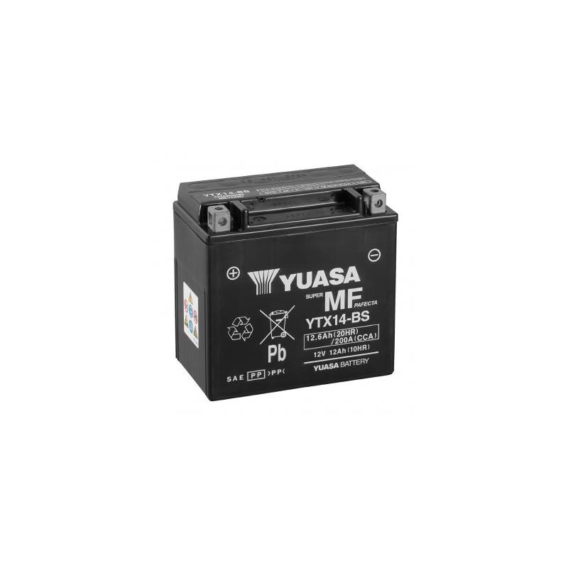 BATTERIE YTX14-BS YUASA (ORIGINE) KYMCO BATTERIE YTX14-BS YUASA (ORIGINE) origine KYMCO -DISPO