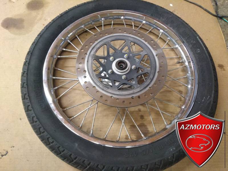 ROUE AVANT COMPLETE (KYMCO) OCCASION ROUE AVANT COMPLETE (ZING) OCCASION origine KYMCO -DISPO