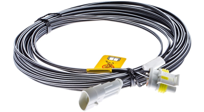 CABLE BASSE TENSION 10 M, 28 V HUSQVARNA CABLE BASSE TENSION 10 M 28V HUSQVARNA origine HUSQVARNA -DISPO