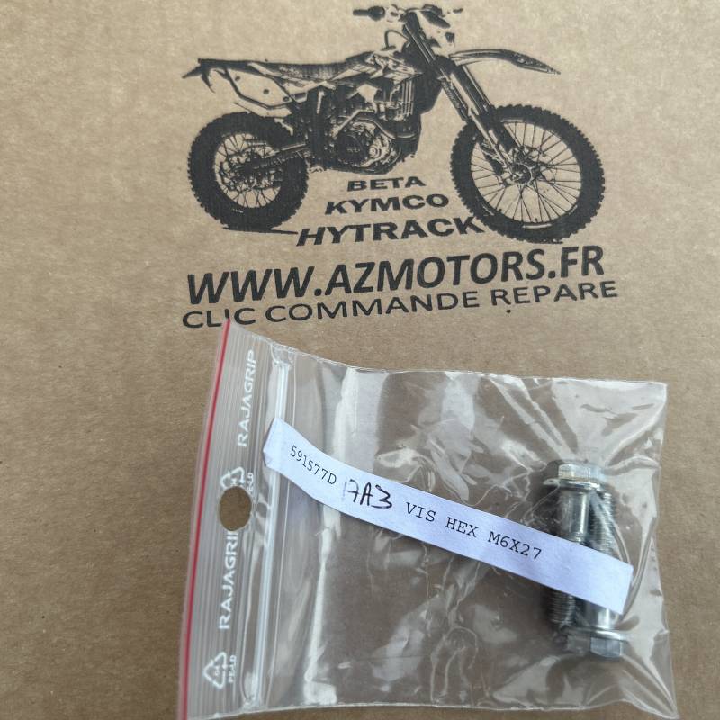 591577/D - VIS HEX M6X27  (Royal Enfield) 591577/D - VIS HEX M6X27  (Royal Enfield) origine ROYAL ENFIELD -DISPO