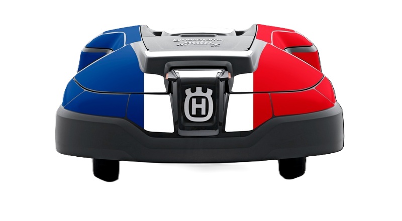 STICKER DRAPEAU FRANCAIS POUR AUTOMOWER HUSQVARNA STICKER DRAPEAU FRANCAIS POUR AUTOMOWER430X FR FLAG (305 2020-,310 MARK II,315 MARK II) HUSQVARNA origine HUSQVARNA -DISPO