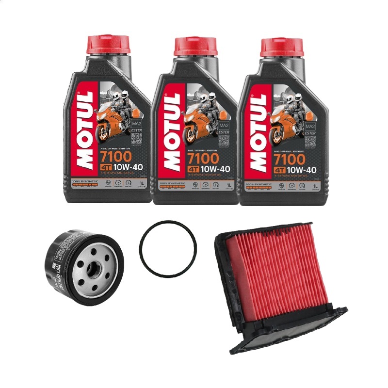 SET ENTRETIEN PERIODIQUE AK 550 (10000 km)+ HUILE MOTUL 7100 4T 10W-40 (3L) SET ENTRETIEN PERIODIQUE AK 550 (10000 km)+ HUILE MOTUL 7100 4T 10W-40 (3L) origine KYMCO 
