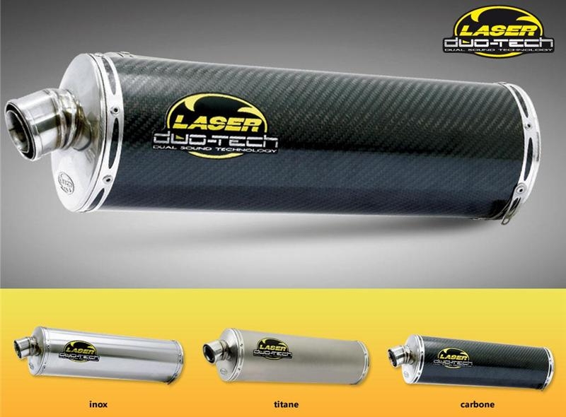 LIGNE D ECHAPPEMENT LASER DUO-TECH - DL650 V-STROM [04-2010] 