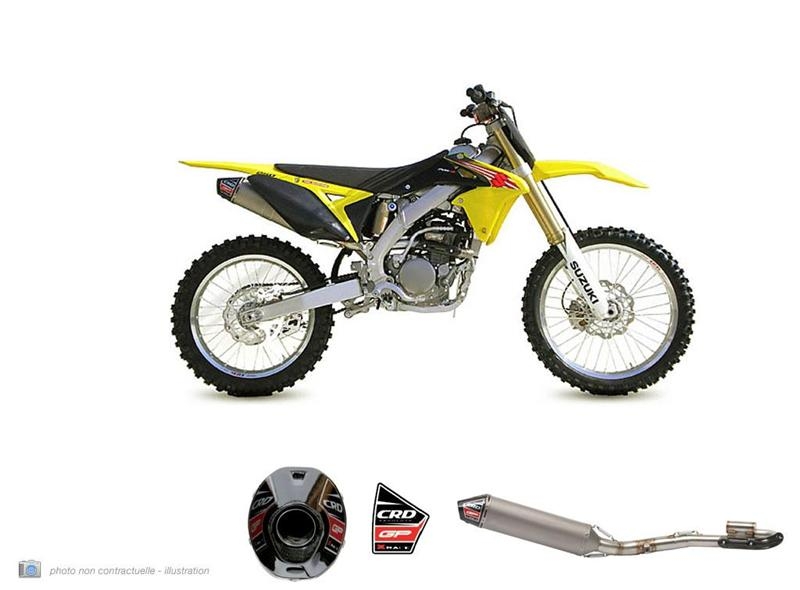 LIGNE D ECHAPPEMENT CRD CROSS TITANE - RMZ250[2011] 