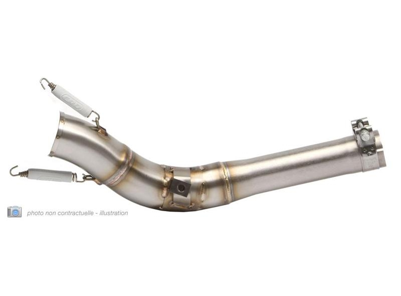 Tube De Raccordement 4T En Inox Pour Silencieux Crd Vers Collecteur D`origine Yzf250R [10-11] 7694605-Collecteur Pour Ligne Complete Crd Pour Yzf250 [10-11] origine AZMOTORS 