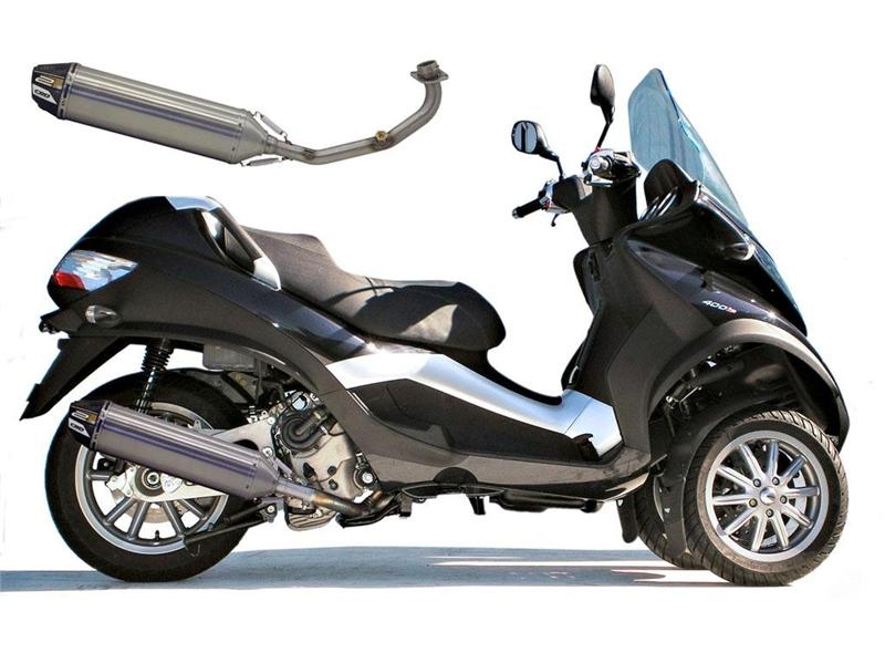 LIGNE D ECHAPPEMENT CRD INOX 125 MP3 - X7/X8/X - Evo NEXUS 