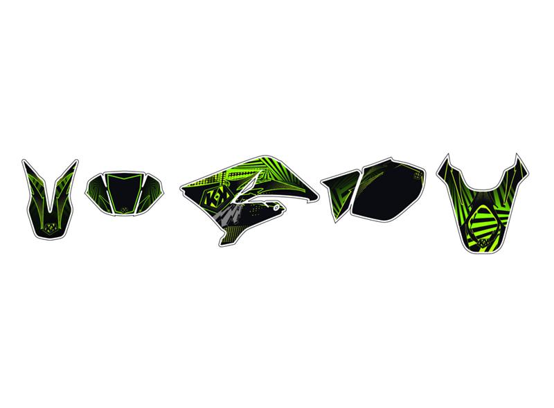 KIT DECO GRAFF VERT Beta RR/SM 50 2014/15/16 KIT DECO GRAFF VERT Beta RR/SM 50 2014/15/16 origine BETA 