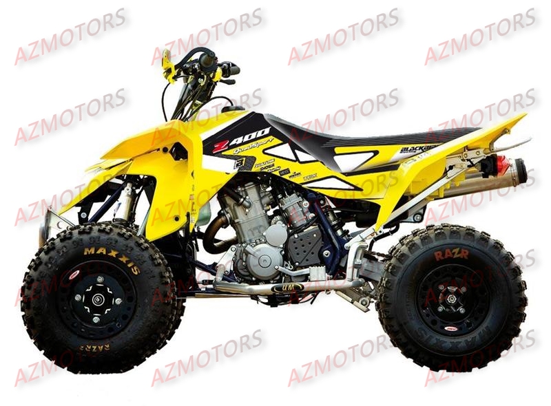 KIT DECO BLACKBIRD DREAM GRAPHIC II JAUNE POUR QUAD LTZ400 `03-10 KIT DECO BLACKBIRD DREAM GRAPHIC II JAUNE POUR QUAD LTZ400 `03-10 origine SUZUKI 