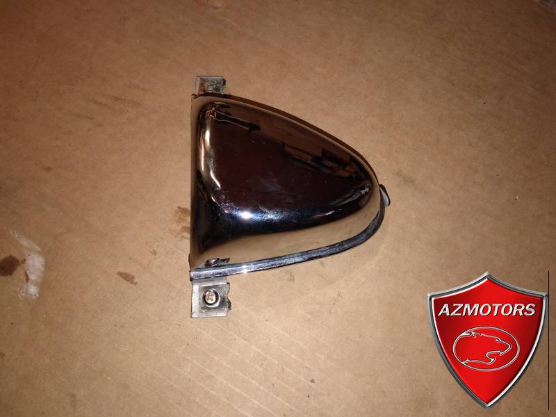 CACHE AMORTISSEUR DROIT CHROME (KYMCO) OCCASION CACHE AMORTISSEUR DROIT CHROME (ZING) OCCASION origine KYMCO -DISPO