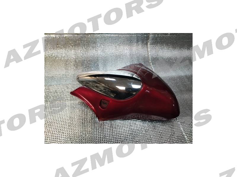 - OCCASION - CACHE BOITE A AIR GAUCHE ROUGE/CHROME KYMCO ZING/ METEORIT - OCCASION - CACHE BOITE A AIR GAUCHE ROUGE/CHROME KYMCO origine KYMCO -DISPO