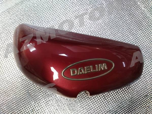 -OCCASION- CACHA LATERAL GAUCHE ROUGE DAELIM DAYSTAR 125cc 2013/2014