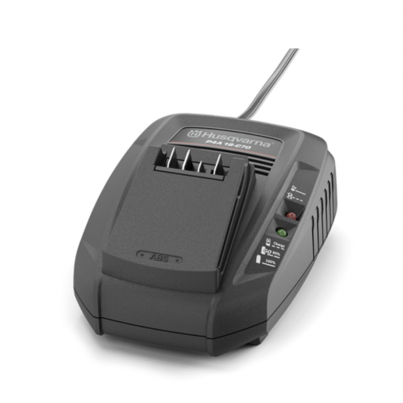 CHARGEUR DE BATTERIE HUSQVARNA ASPIRE P4A 18-C70 (3A) ASPIRE HUSQVARNA P4A 18-C70 3A,EU HUSQVARNA
Chargeur de batterie compact et rapide pour batteries Aspire et POWER FOR ALL origine HUSQVARNA -DISPO