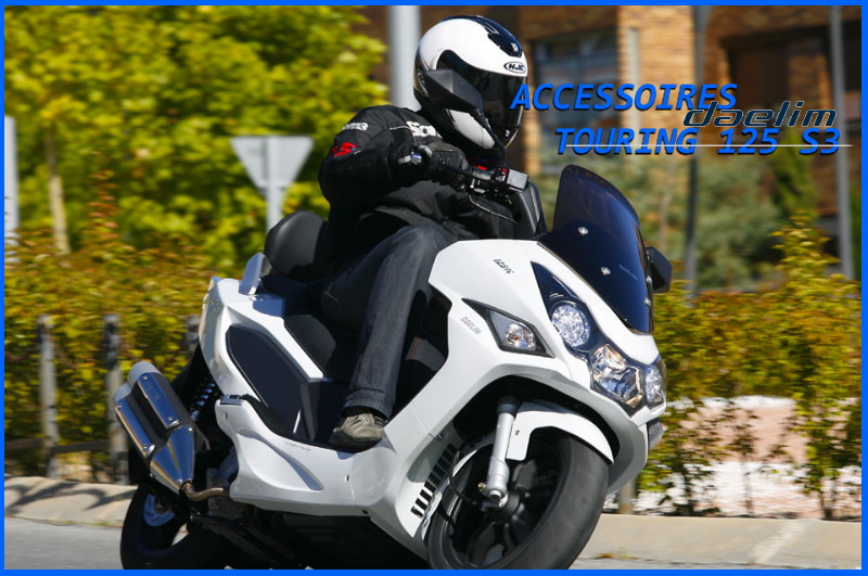 Accessoires DAELIM S3 TOURING 125cc
 Accessoires DAELIM S3 TOURING 125cc origine DAELIM 