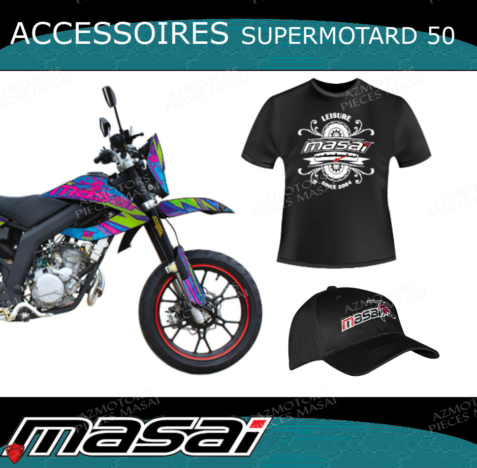 Accessoires Moto RAZER / SM 50 RIDER Accessoires Moto RAZER /SM RIDER 50 origine VOGE 