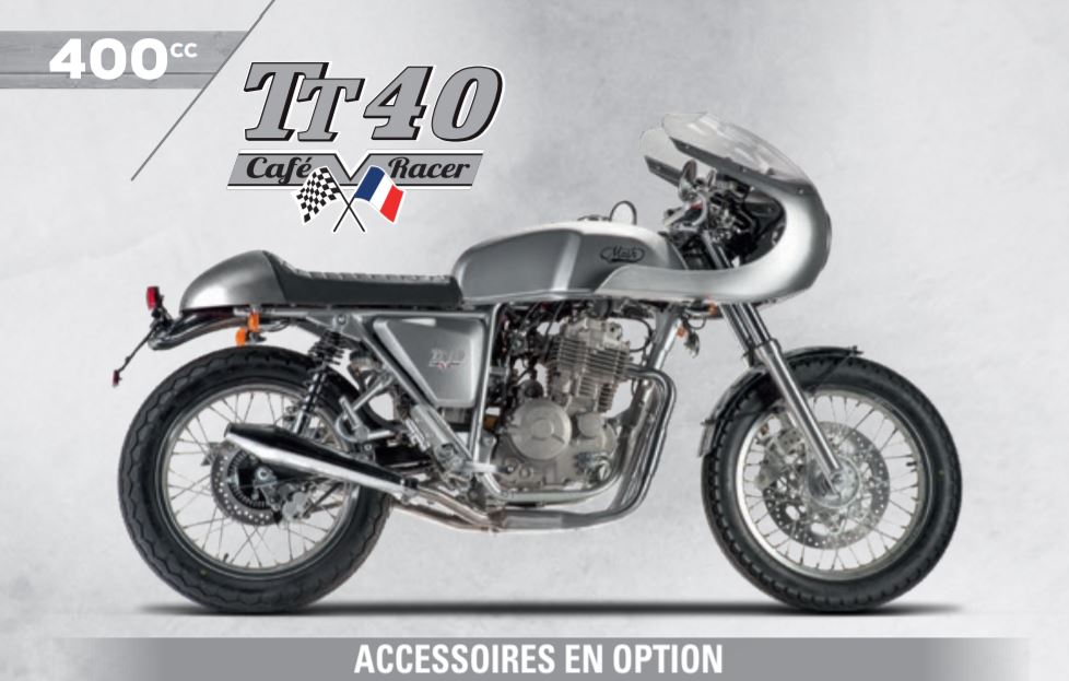 ACCESSOIRES OFFICIELS CAFERACER TT40 MASH ACCESSOIRES OFFICIELS CAFERACER TT40 MASH origine MASH 