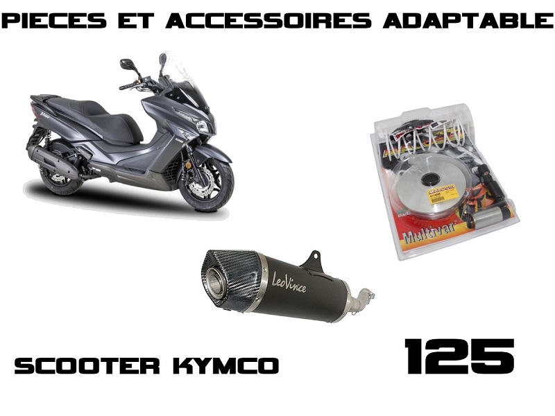 Accessoires ADAPTABLE KYMCO 125cc Accessoires ADAPTABLE KYMCO 125cc origine KYMCO 