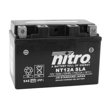 BATTERIE YT12A-BS SLA (ALTERNATIVE)
KYMCO
Batterie Nitro BATTERIE YT12A-BS SLA (ALTERNATIVE)