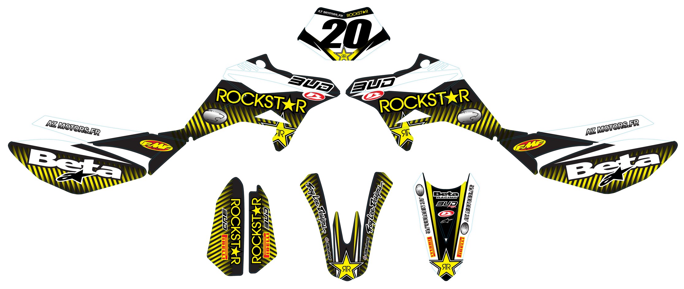 Kit Deco ROCKSTAR BETA 50 SM 12-2017
info
Kit Deco ROCKSTAR BETA 50 SM 12-2017