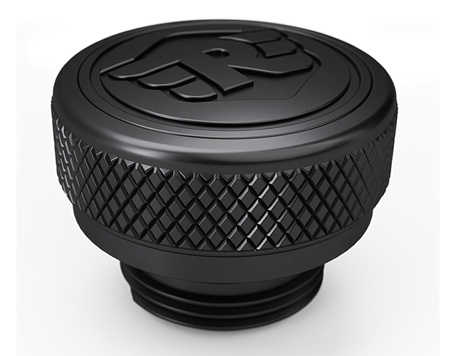 OILCAPP1BL - BOUCHON RESERVOIR HUILE NOIR(POUR TWINS 650 & HIMALAYAN) (Royal Enflied) OILCAPP1BL  - BOUCHON RESERVOIR D HUILE NOIR Interceptor/Continental GT/Himalayan origine AZMOTORS -DISPO