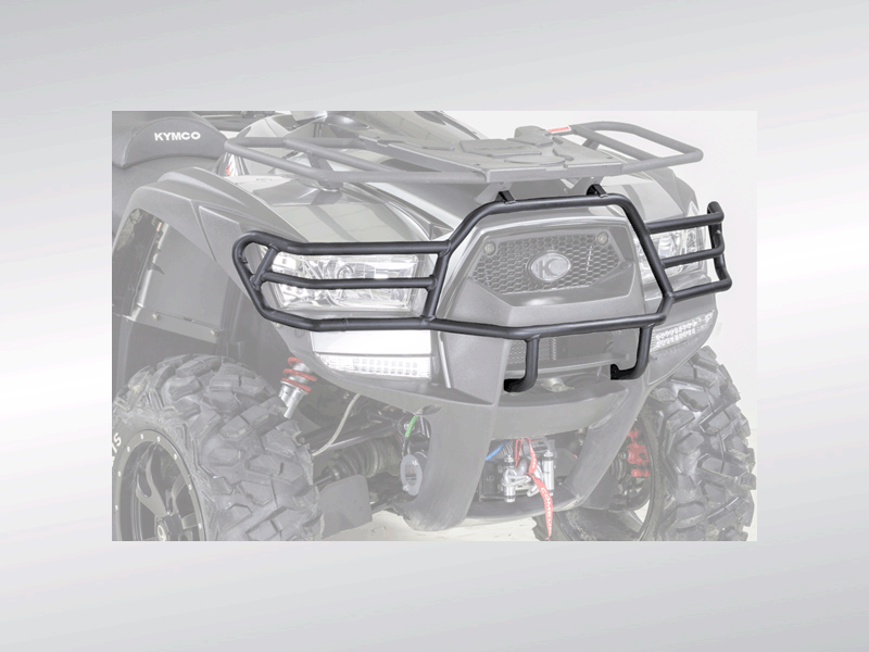 FIN DE SERIE - BUMPER AVANT NOIR MAT POUR MXU 550/700 JUSQUE 2018 KYMCO KA-01-0431 - BUMPER AVANT NOIR MAT POUR MXU 550/700 POUR MXU 550 TOUS MODELES / 700 JUSQUE 2018 origine KYMCO -DISPO