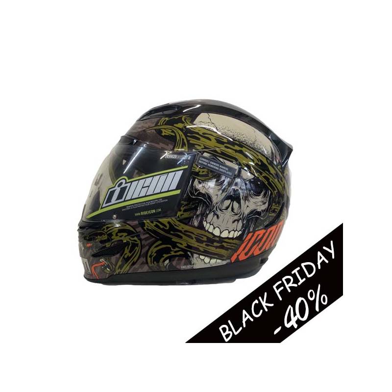 CASQUE ICON AIRFLITE T:3XL
Tour de tete: 66cm
Remise Black Friday! -40% dés maintenant sur votre article préféré! 225e au lieu de 375e! 
*** NE PEUT ETRE NI REPRIS - NI ECHANGE***