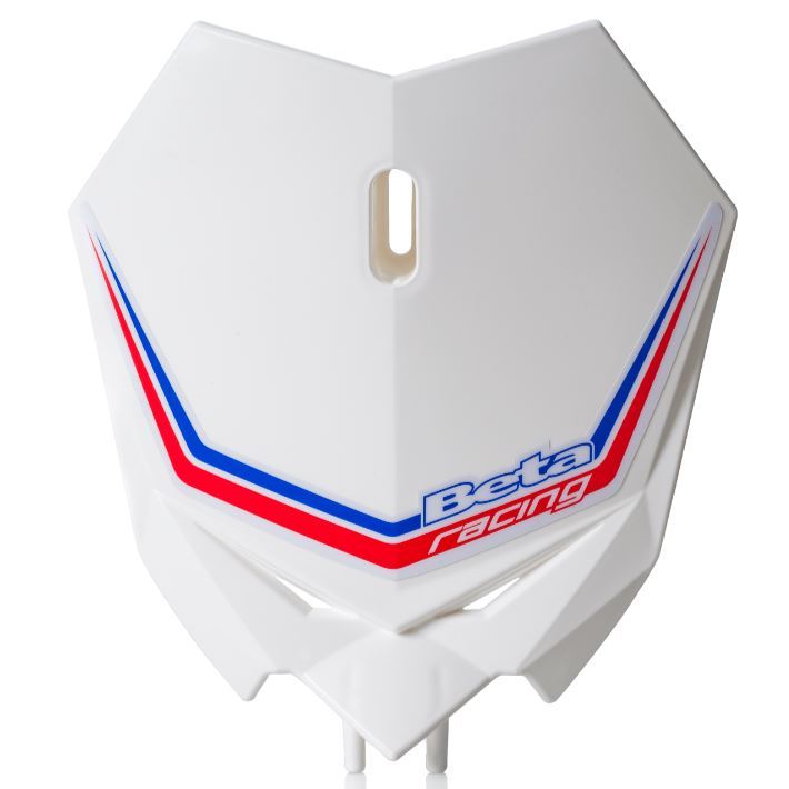 PLAQUE PHARE - KIT WHITE RR BETA PLAQUE PHARE CROSS - KIT WHITE RR origine BETA 
