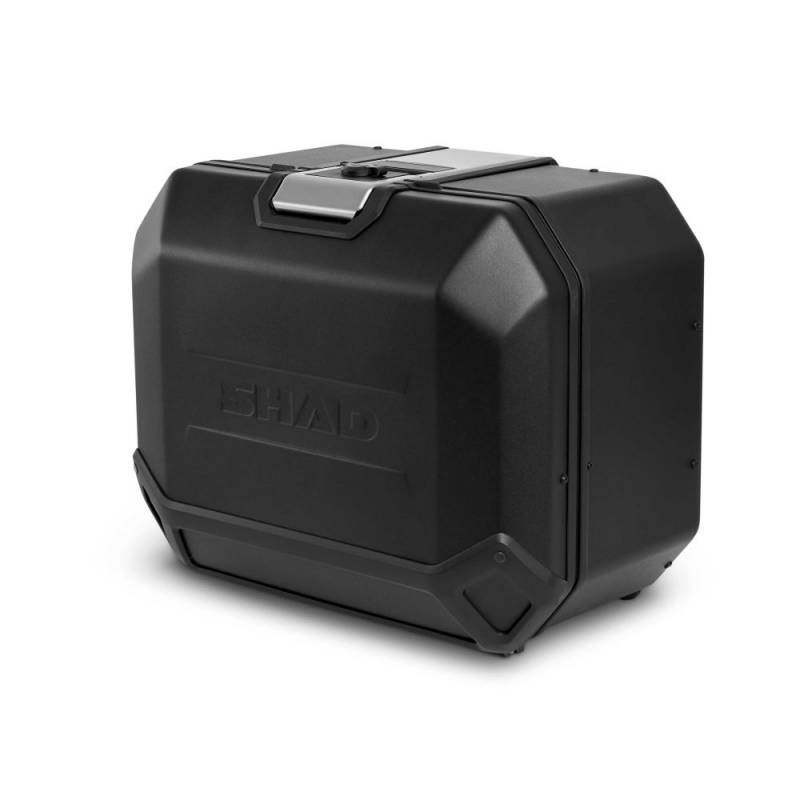 VALISE LATÉRALE GAUCHE SHAD TR47L TERRA BLACK EDITION Compatible avec le SYSTÈME SHAD 4P origine VOGE -DISPO