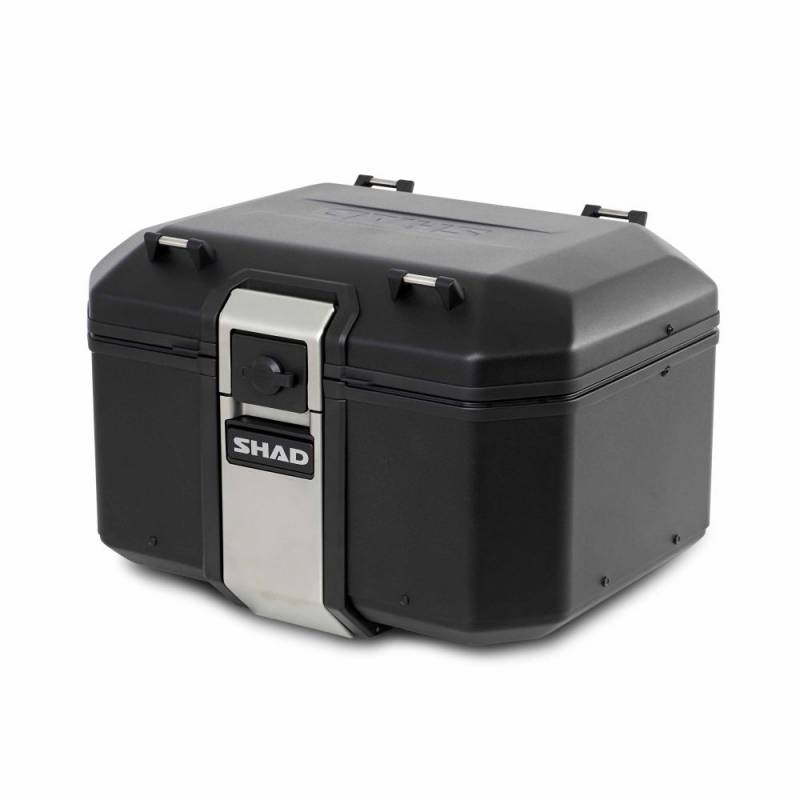 TOP CASE TSHAD R48 TERRA BLACK EDITION Le top case TR48 est conçu et fabriqué 100% à Barcelone et a la capacité d