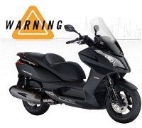 Pièces Scooter Kymco DINK STREET 300 I ABS EURO III[AVEC WARNING]

